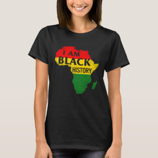 Ich bin Black Melanin Weibchen Black Women Girl T- T-Shirt