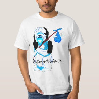 Ich bin blauer Hundeshirt T-Shirt