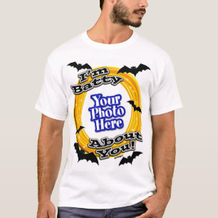 Ich bin böse über dich, Beängstigende Fledermäuse T-Shirt