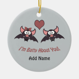 Ich bin böse über dich! keramikornament