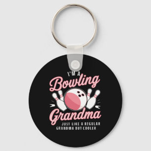Ich bin Bowling Oma Funny Bowling Bowler Schlüsselanhänger