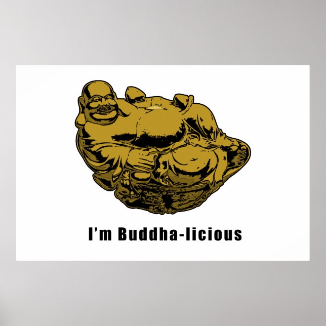 Ich bin Buddha-laizistisch Poster (Vorne)