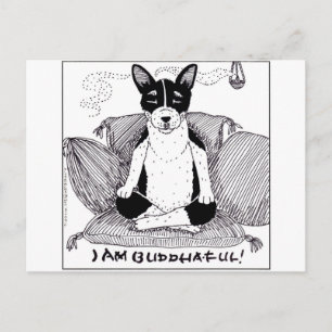 Ich bin Buddha-voll Postkarte