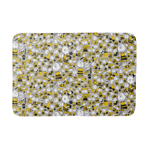 Ich bin Charlie Brown Pattern Badematte