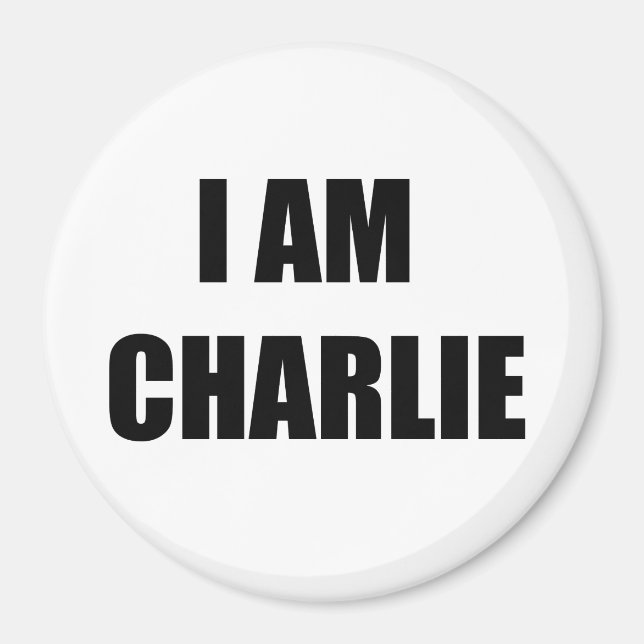 ICH BIN CHARLIE MAGNET (Vorne)