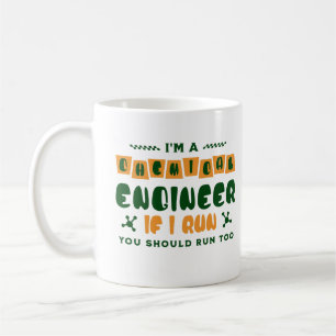 Ich bin Chemieingenieur, wenn ich leite, sollten S Kaffeetasse