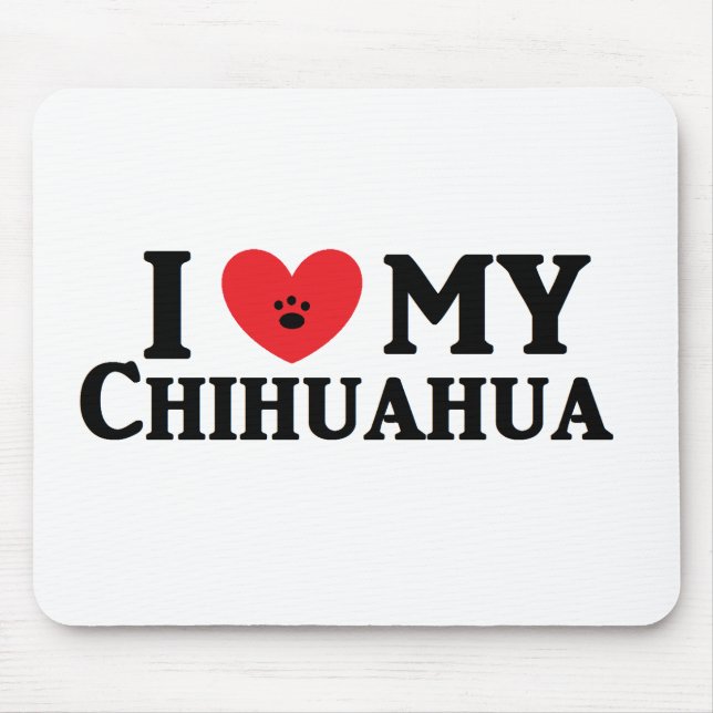 Ich bin Chihuahua Mousepad (Vorne)