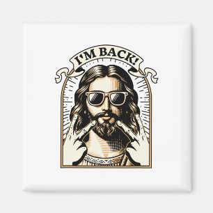 Ich bin Ck Jesus Christus - Lustiger Ostertag Chri Magnet