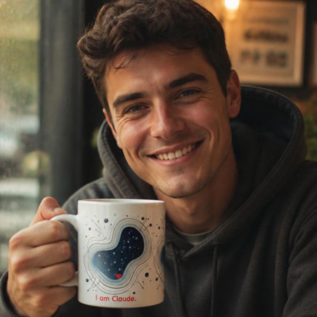 Ich bin Claude. Nerd-Geschenktasse Kaffeetasse (Von Creator hochgeladen)