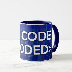 ICH BIN CODE-SÜCHTIG Computer Tasse
