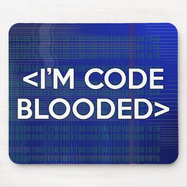 ICH BIN CODE-SÜCHTIG MOUSEPAD (Vorne)
