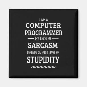 Ich bin Computerprogrammiererin Magnet