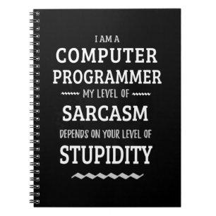 Ich bin Computerprogrammiererin Notizblock