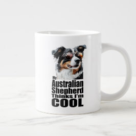 Ich bin Cool Australischer Schäferhund Jumbo-Tasse