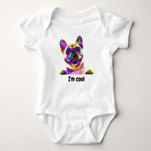 Ich bin cool baby strampler