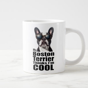 Ich bin Cool Boston Terrier Jumbo-Tasse