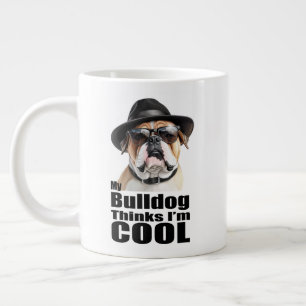 Ich bin Cool Bulldog Jumbo-Tasse