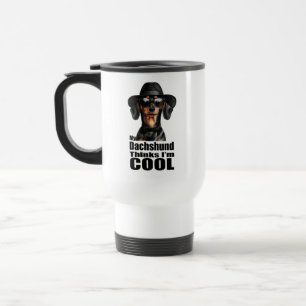 Ich bin Coole Dackel Reisebecher