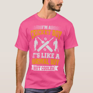 Ich bin Cricket Boy Cricket Boy T-Shirt