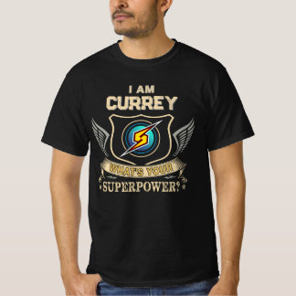 Ich bin CURREY, was ist dein Superheldenstück? T-Shirt