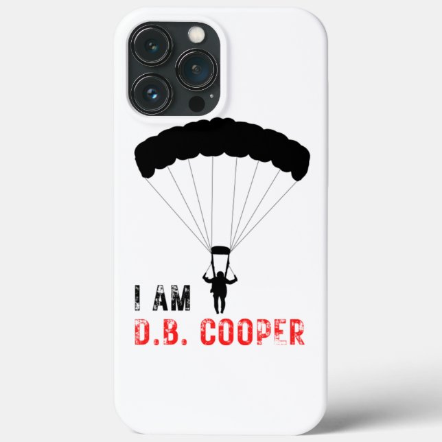 Ich BIN D.B. Cooper Case-Mate iPhone Hülle (Rückseite)