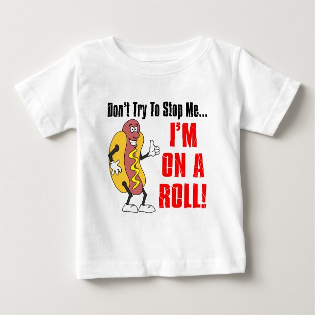 Ich bin dabei baby t-shirt (Vorderseite)