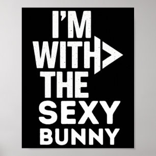 Ich bin dabei, dass die Y-Bunny-Kostümpaare überei Poster