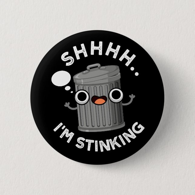 Ich bin dabei, die lustige Müllhalde zu ersticken, Button (Vorderseite)