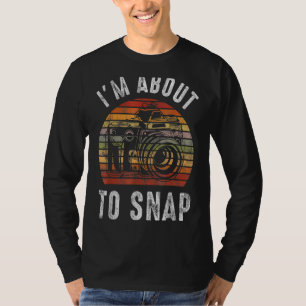 Ich bin dabei, Retro-Vintage Kamerasoftware zu sch T-Shirt
