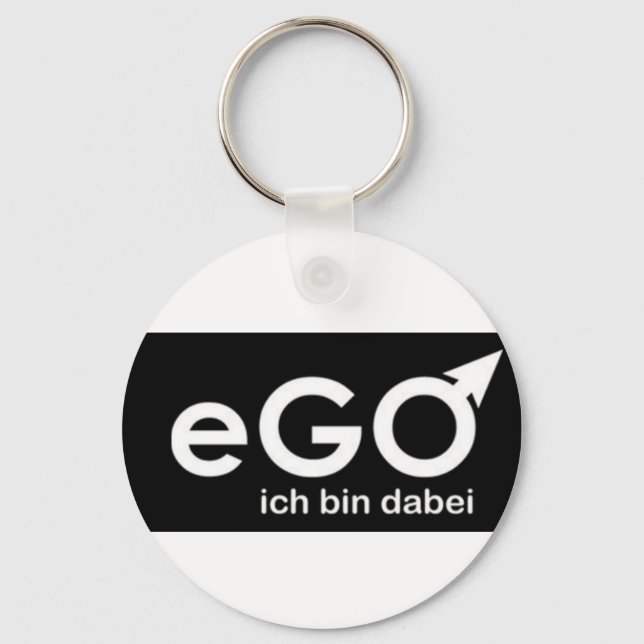 Ich bin dabei schlüsselanhänger (Vorderseite)