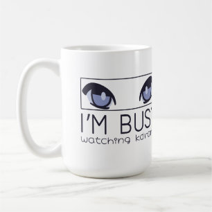 Ich bin damit beschäftigt, Kdrama zu beobachten Kaffeetasse