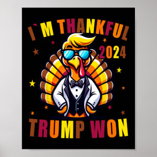 Ich bin dankbar, dass Trump 2024 den amerikanische Poster