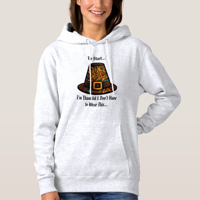 Ich bin dankbar/GPH Hoodie (Vorderseite)