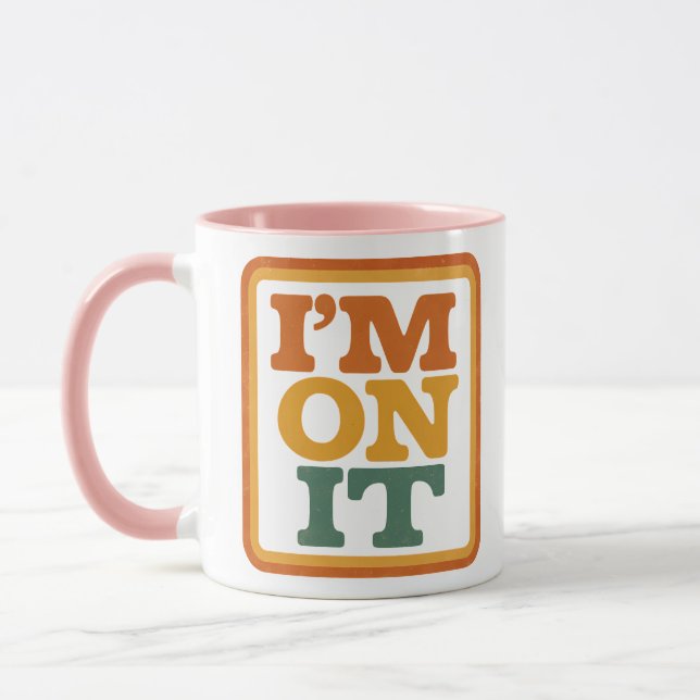 ICH BIN DARAN, als ich dachte Tasse (Links)