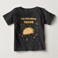 Ich bin das 1. Geburtstagskind dieses vielen Tacos