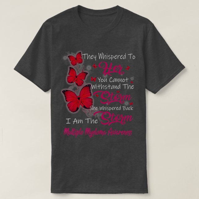Ich bin das Bewusstsein für das Storm-Multiples My T-Shirt (Design vorne)