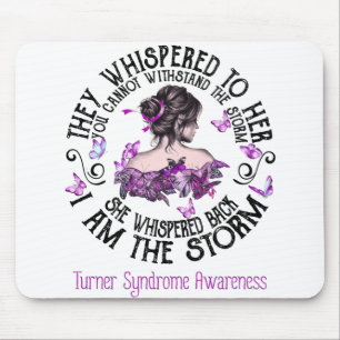 Ich bin das Bewusstsein für das Sturm-Turner-Synd Mousepad