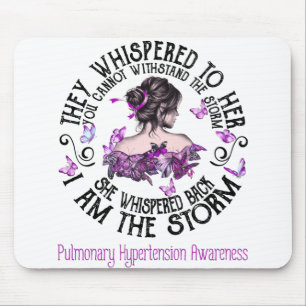 Ich bin das Bewusstsein für pulmonale Hypertonie i Mousepad