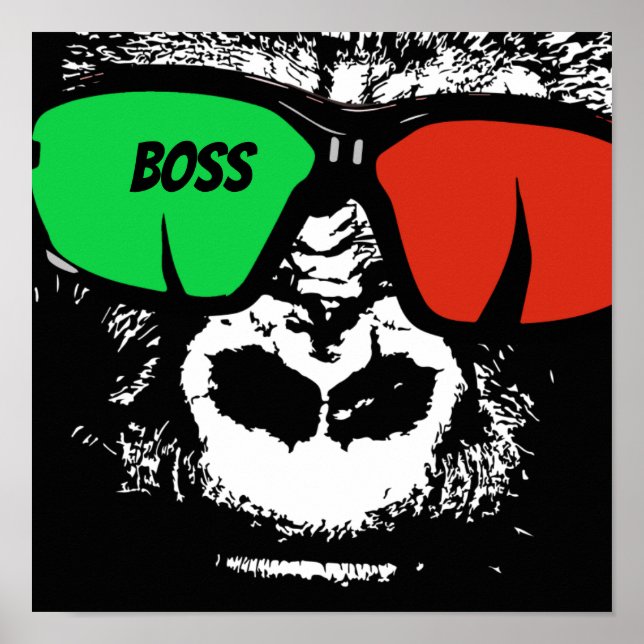 Ich bin das Bossposter. Poster (Vorne)