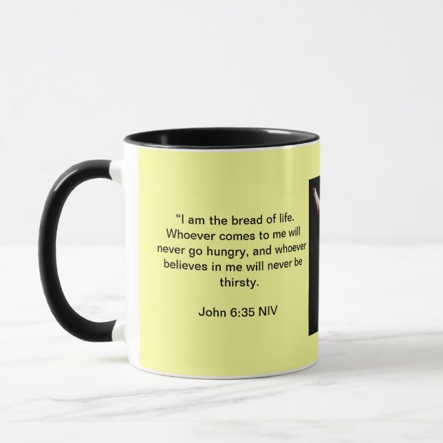 Ich bin das Brot des Lebens Tasse (Links)