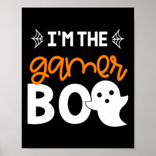 Ich bin das Gamer Boo Shirt Familienkostüm Hallowe Poster
