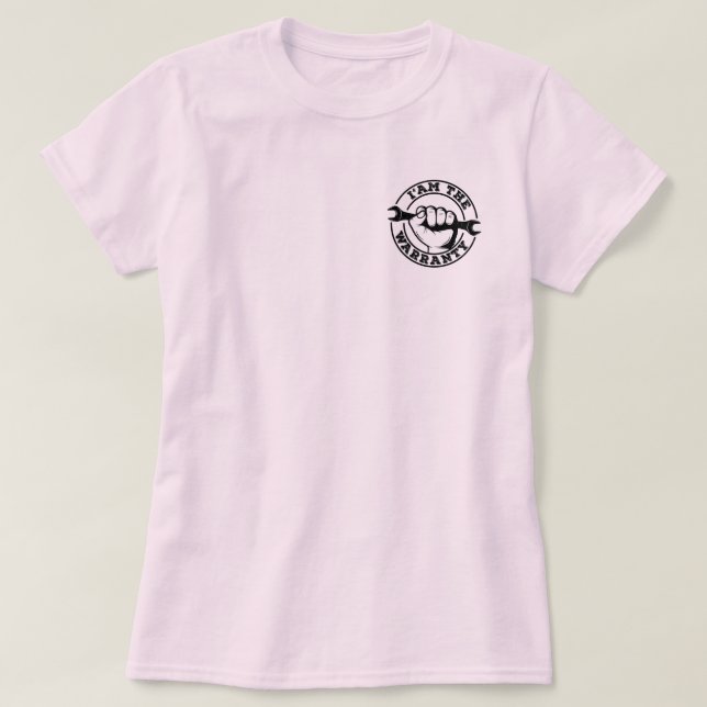 Ich bin das garanty Diesel Mechanic humorvollen Zi T-Shirt (Design vorne)