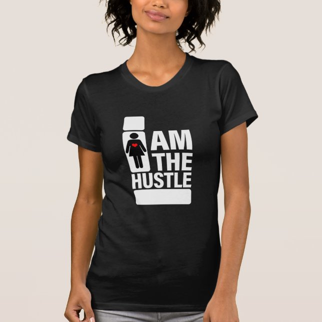 ICH BIN DAS GEDRÄNGE T-Shirt (Vorderseite)