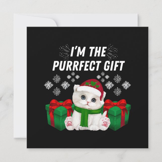 Ich bin das Geschenk für den Zweck (Vorderseite)
