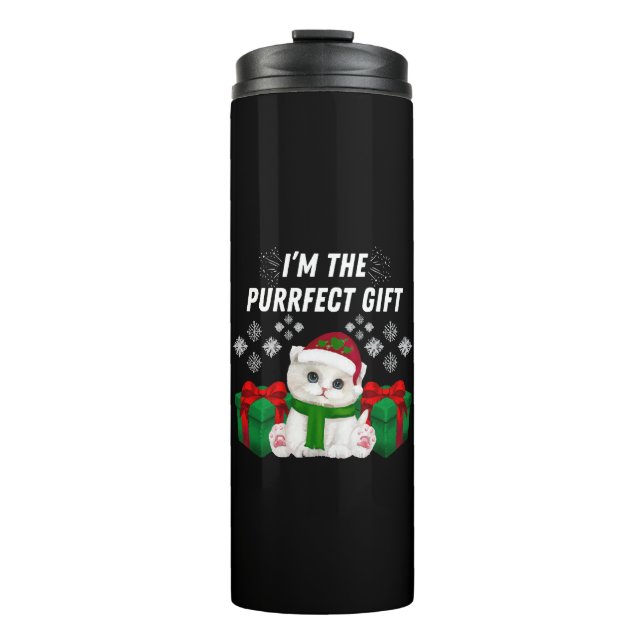 Ich bin das Geschenk für den Zweck Thermosbecher (Vorderseite)