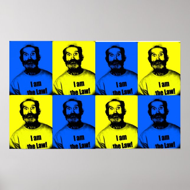 ICH BIN DAS GESETZ! POSTER (Vorne)