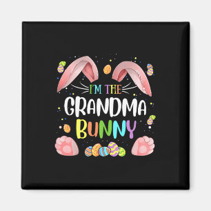 Ich bin das Grandma Bunny süße passende Familie Os Magnet