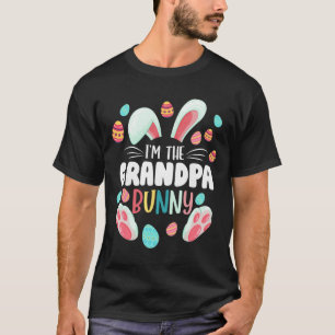 Ich bin das Grandpa Bunny passende Familien-Osterp T-Shirt