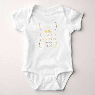 Ich bin das große Wunder.. Baby T - Shirt. Strampler