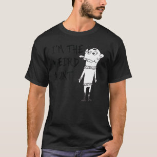 Ich bin das komische Tante-Attitude-Word-Design T-Shirt